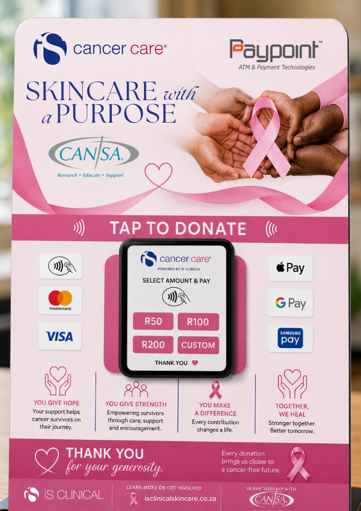 iS Cancer Care PayPoint Donation Station